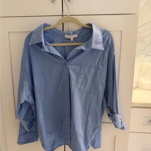 Light Blue Button-Up Shirt